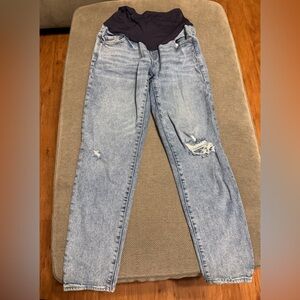 Old Navy Women's Maternity in Light Stone Washed 6 Long